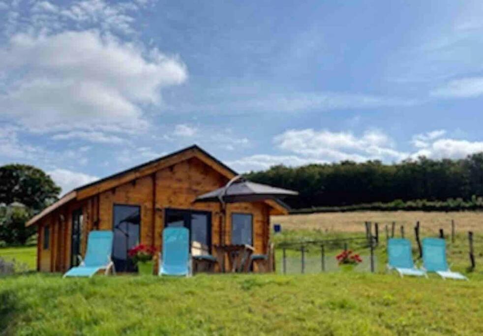 Le Chalet Du Crescent Saint-Germain-des-Champs Exterior foto
